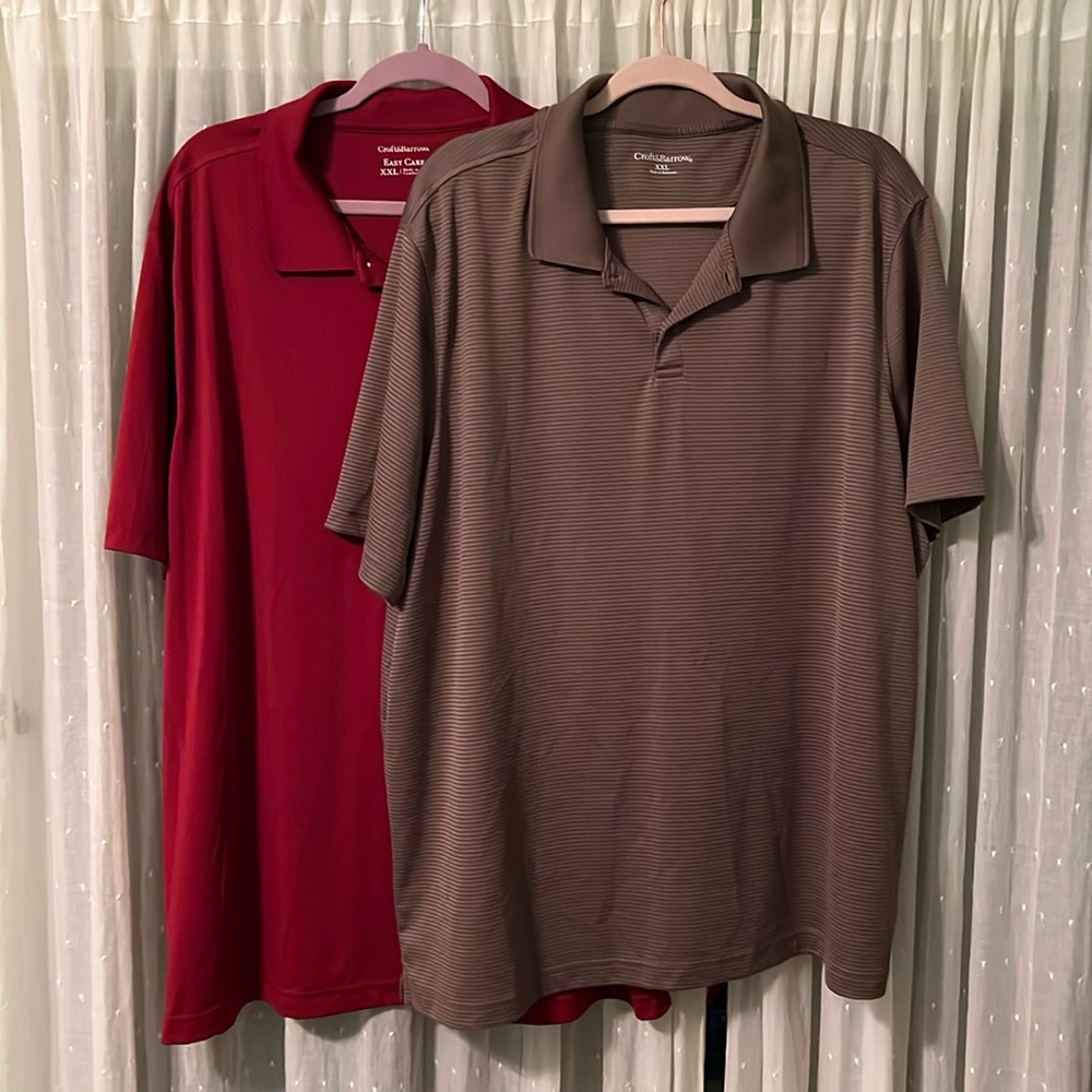 Men’s Croft&Barrow Polo’s. XXL